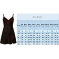 thumbnail image 3 of Gvmfive Womens Sexy Lingerie Sleepwear Chemise Satin Slip Silk Nightgown, 3 of 3