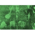 thumbnail image 1 of Ahgly Company Indoor Rectangle Abstract Emerald Green Modern Area Rugs, 8' x 10', 1 of 4