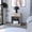 Light Gray, variant on Light Gray Nightstand with Shelf | Hold Small Items & Ornaments | Bedroom Setup