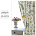 thumbnail image 5 of Wild Mushroom Curtains, Vintage Botanical Rustic Retro Wildflower Herbs Plants Green Mushroom Blackout Window Treatments for Living Room Kitchen Bedroom 84x84in, 5 of 6