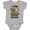 AC-Heather Grey, variant on I Love Hanging out with My Mommy with Sloth Boys or Girls Baby Bodysuit