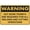 Warning Sign 5, variant on Warning Hot Works Permits Required Warning Security Outdoor Sign - 8"x12", Reflective, Weatherproof - Factory, Warehouse, Construction Site, Workshop