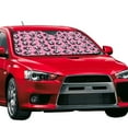 thumbnail image 2 of Kdxio Cute Panda Print Front Windshield Sun Shade,Folding Auto Sunshade for Car Truck SUV-, 2 of 7
