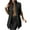 Black, variant on UAMVSH Quilted Vests for Women lightweight Sleeveless Puffer Vest Jackets Zip Up Stand Collar Gilet Coats parka With Pockets(X-Large,White 1)