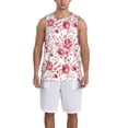 thumbnail image 7 of Wukai Rose Flowers Men’s Basketball JerseyX-Large, 7 of 7