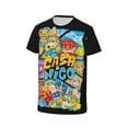 thumbnail image 4 of Cash and Nico Youth T-shirt Short Sleeve Graphic Top Breathable Shirt Tees Boys Girls, 4 of 9