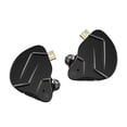 thumbnail image 2 of Audífonos KZ ZSN PRO X Metal In Ear 1BA+1DD Tecnología Híbrida Sin Micrófono Negro, 2 of 2