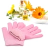 1 Pair Pink Soften Exfoliating Moisturising Hand Care Spa Treatment Gel Gloves
