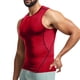 thumbnail image 4 of pstuiky Camisetas sin mangas para hombre, Camiseta deportiva y de fitness sin mangas de secado rápido de color liso para hombre. Chaleco de hombre l, 4 of 6