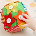 thumbnail image 5 of BUTOMKY Baby Toys 6-12 Months,Tummy Time Square Infant Baby Toy, Soft Sensory Toy with Textures, Mirror, for Newborns to Ages 6 Months, 5 of 7