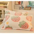 thumbnail image 5 of Funda de almohada gruesa de lana de leche para invierno, ropa de cama de lana de Coral, funda de almohadas suave y cálida de lujo Simple, 5 of 5