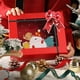 thumbnail image 5 of Caja de Regalo con Lazo de Cinta de Terciopelo Blanco y Ribete Navideño., 5 of 6