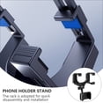 thumbnail image 6 of MERRYHAPY Universal Phone Holder, Black, Durable ABS, Quick Install for 4-65 Inch Phones 2Pcs, 6 of 6