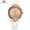 Leather White, variant on MINI FOCUS Women Watches Waterproof Brand Luxury Fashion Casual Ladies Quartz Watch Rose Gold Stainless Steel And Leather Strap