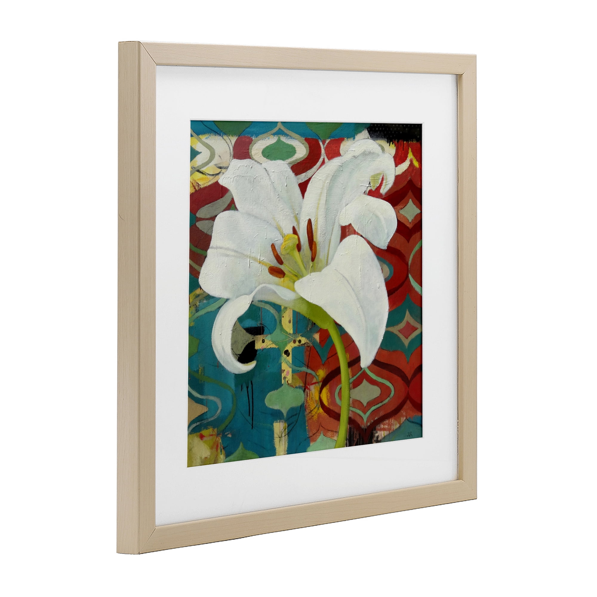 Stupell Industries In The Spotlight Lily Birch Framed Print Under Glass, design by Pierre-Auguste Renoir