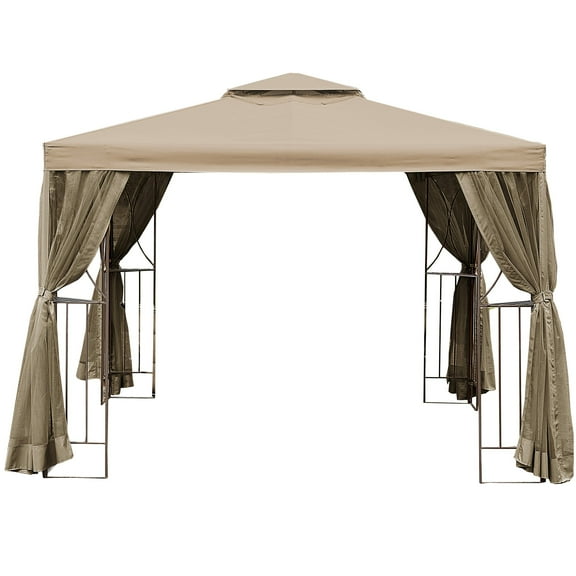 Garden Winds Replacement Canopy Top Cover for the GO Lakeville Gazebo -RipLock 350