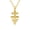 Yellow, variant on Gold Spanish Caravaca Cross Crucifix Jesus Christ Angels (14K Yellow Gold, Pendant with 20" chain)