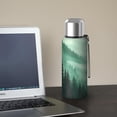 thumbnail image 5 of 20 Oz Misty Forest Landscape Coffee Tumbler Double Wall Insulated Stainless Steel Water Bottle | Metal Reusable Thermoses Flask with Cup Cap | Leak & Sweat Proof with Anti-Dust Lid, 5 of 7