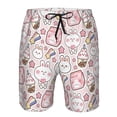 thumbnail image 3 of Fotbe Cute Rabbit Trajes de Baño Estampados para Hombre, Shorts de Verano de Secado Rápido, Ropa de Playa, Bañadores-Small, 3 of 6