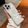 thumbnail image 3 of Original For Magsafe Wireless Charge Magnetic Animation Case for iPhone 15 14 13 12 11 Pro Max X XS XR 7 Shockproof Clear Cover, 3 of 4