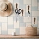 thumbnail image 5 of 28 piezas de ganchos para colgar en la pared, para batas, ropa, abrigos, para baño, cocina, garaje, color negro, 5 of 7