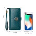 thumbnail image 2 of Portefeuille Grand en Cuir pour Femmes, Portefeuille en Cuir pour Femmes, Portefeuille Long, Portefeuille avec 24 Fentes pour Cartes et Protection Rfid, 2 of 5