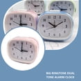 thumbnail image 4 of Reloj despertador Bewildely de escritorio a la moda alarma para estudiantes color caramelo, 4 of 6
