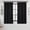 Black, variant on Light Pink Blackout Curtains Nursery Kids Bedroom 84 Inches Long 2 Panels, Baby Pink Room Darkening Light Blocking Rod Pocket and Back Tab Pleated Black Out Curtains with Hooks, Rings