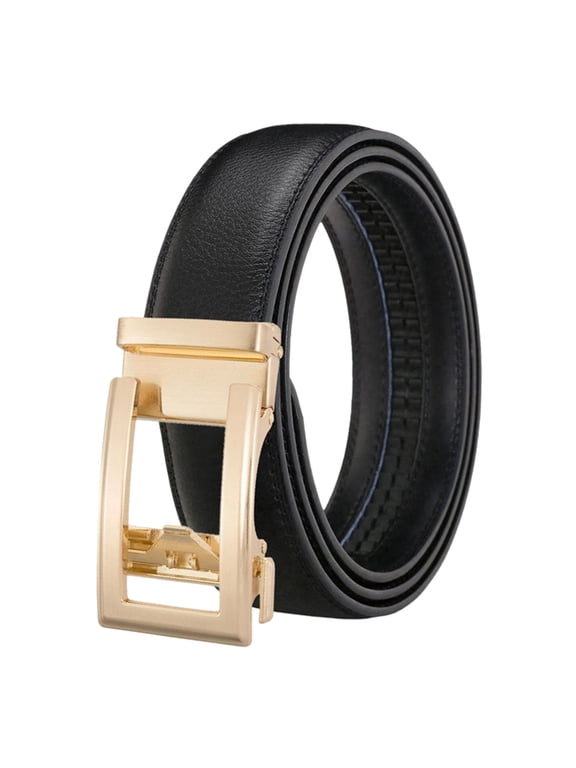 Western Belts for Women Women's Belt, Automatic Belt, Men's Trousers Belt, Easy to Buckle Women's Belt, Decorative Belt Belt, Colorful Buckle, No Hole Business Set And Doctor's Set