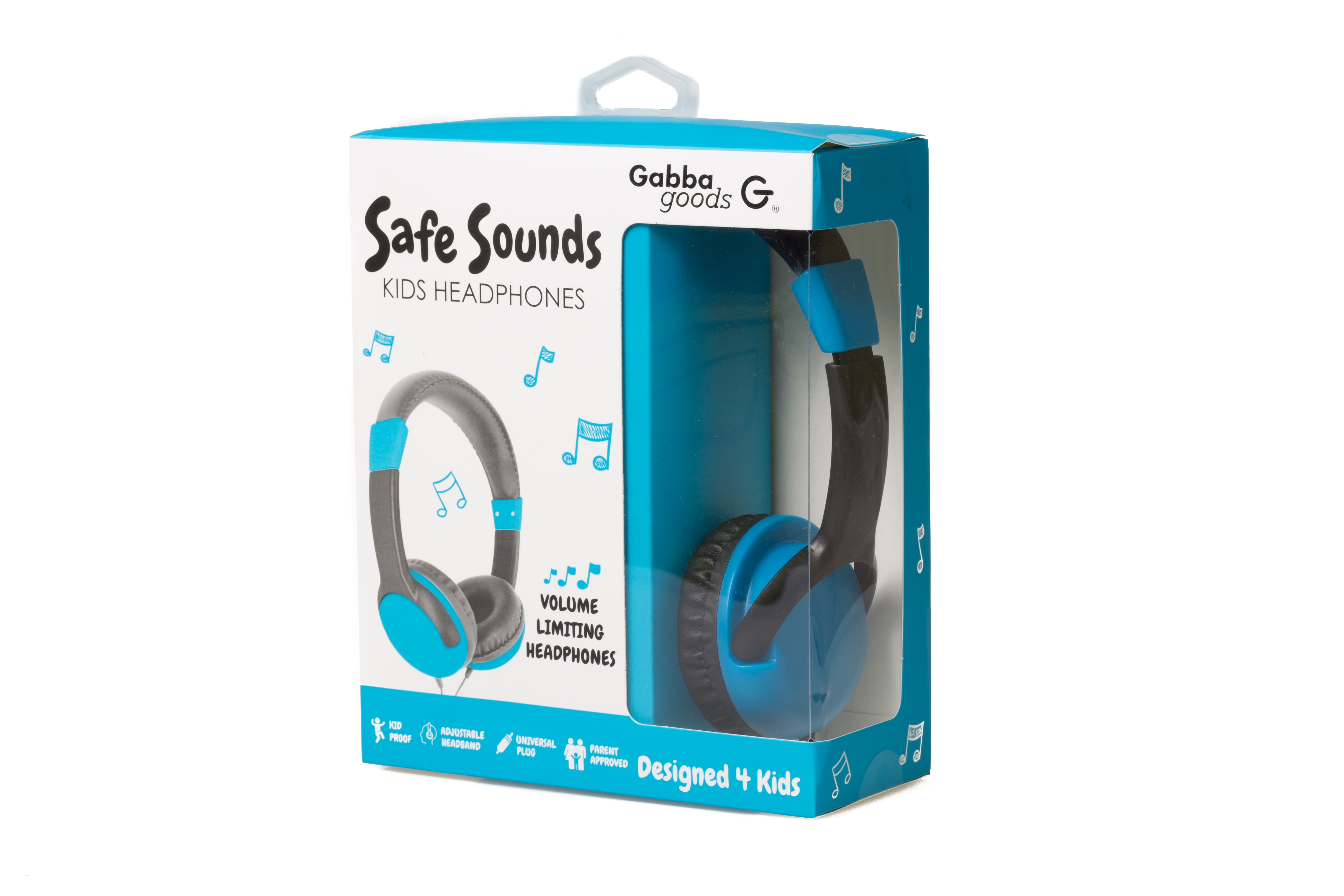 Glow Kids Safe Sounds Volume Limiting Headphones and Rotating