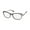 grey, variant on CHAKA DOUBLE-RIM DESIGN AMERICAN FASHION ICON EYEGLASS FRAME/GLASSES