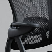 Mainstays Ergonomic Office Chair with Adjustable Headrest, Black, 275 lb Capacity