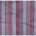 thumbnail image 4 of oneOone Organic Cotton Poplin Twill Fabric Multicolor Stripe Print Sewing Fabric BTY 42 Inch Wide, 4 of 4