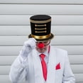 thumbnail image 5 of FVDPWYE Nutcracker Hat Halloween Adult Toy for Mardi Gras Holiday Fancy Dress Band Major Black, 5 of 8