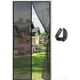 thumbnail image 2 of Magnetic Fly Screen Door Curtain, 90*200cm Fly Screen Door Curtains, Insect Protection Curtain For Living Room Balcony Door (black), 2 of 3