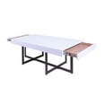 thumbnail image 5 of Denhour DH BASIC Contemporary White High Gloss Steel 2-Piece Storage Coffee Table Set by, 5 of 5