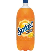 Sunkist Orange Soda Pop, 2 L, Bottle