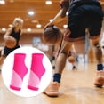 thumbnail image 3 of Unique Bargains 3 Pair Ankle Support Braces Adjustable Breathable Ankle Wrap Brace for Sports Running Rose Red Size XL, 3 of 7