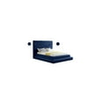 thumbnail image 2 of Meridian Furniture Revel Navy Velvet Queen Bed, 2 of 8