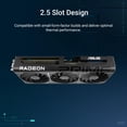 thumbnail image 2 of Tarjeta gráfica ASUS RX 9060 XT 8 GB GDDR6 OC PCIe 5.0, 2 of 9