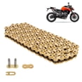 thumbnail image 1 of Cadena para motocicleta 520H-126 dorada Leiruki, 1 of 3