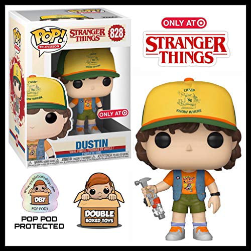 Pop! Television: Stranger Things Dustin (with Roast Beef Shirt) Exclusive #828 Walmart.com