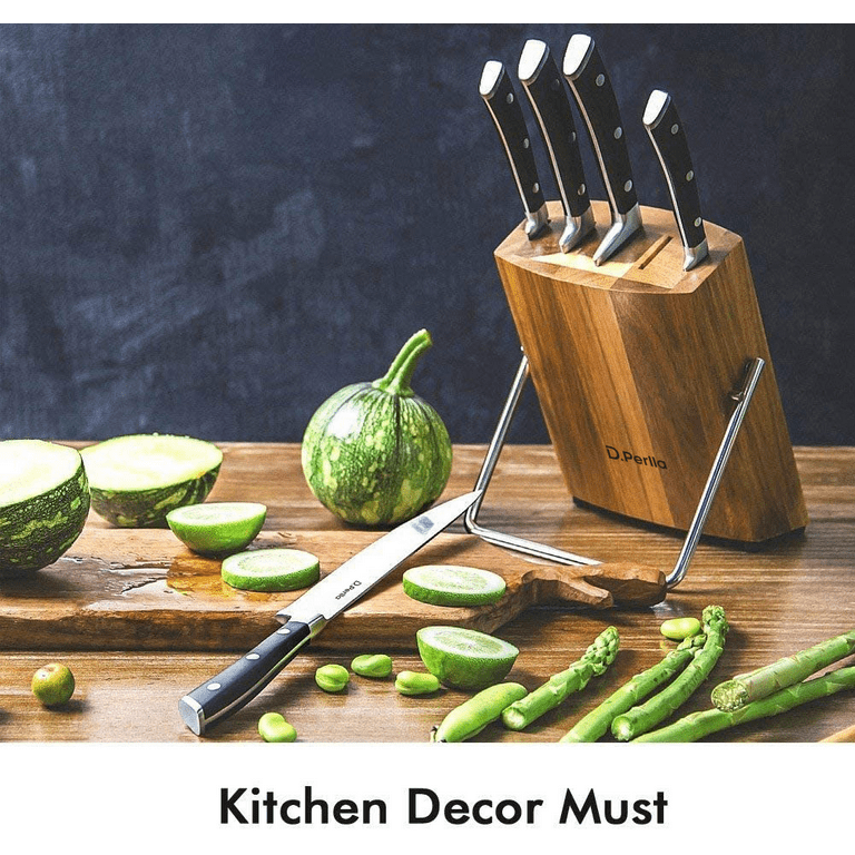Kitchen Knife Set, 6 Pieces German Stainless Steel Small Kitchen