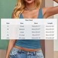 thumbnail image 3 of Ounisa Women's Sexy Plunge Tank Tops Deep V Neck Double Lined Going Out Camisoles Slim Fit 2026 Trendy Summer, 3 of 6
