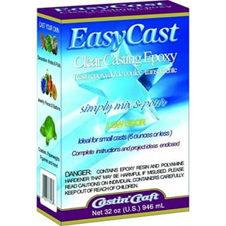 Teexpert Epoxy Resin and Hardener Amazing Clear Crystal Casting Resin Kit  32oz 
