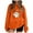 QR1-Orange, variant on VKOYWKM Women's Oversized Sweatshirts Halloween Ghost Graphic Sweatshirt Crewneck Long Sleeve Fall Pullover Party Tops Matching Family Halloween Sweatshirts