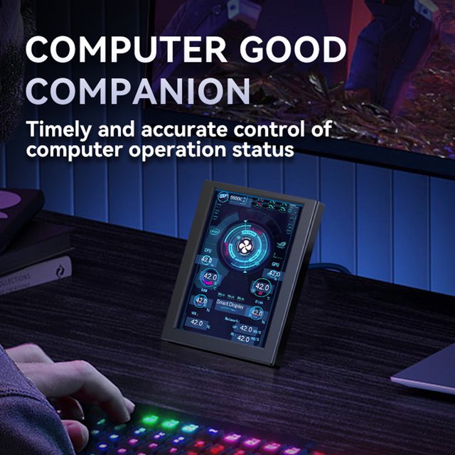 Display Screen,Monitor Cpu Sub-screen Ips Monitor Display Sub-screen Abs Support 3.5 Inch Display Computers Monitor Computers Monitor Cpu Buzhi Diy Theme Free Abs Support Diy Support Diy Theme