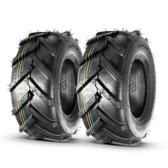 MaxAuto 2 PCS 16x6.50-8 Tire for Lawn Garden Tractor, 4PR, Tubeless