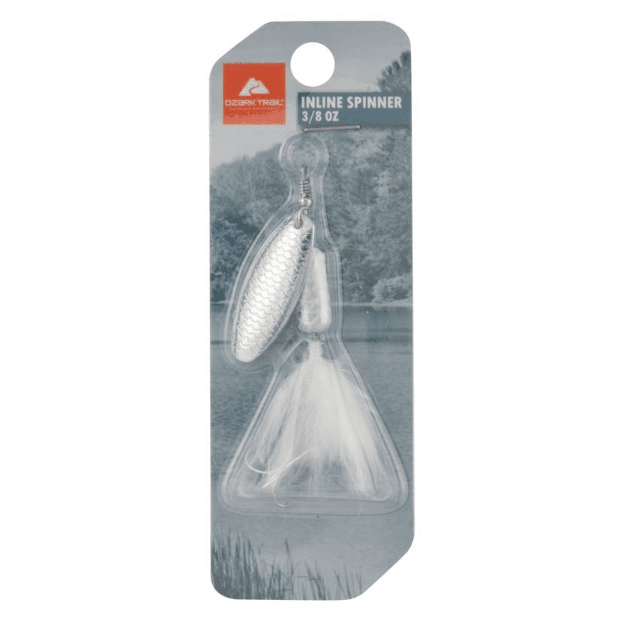 (6 pack) Ozark Trail 2.5" Frog Popper Topwater Lure for Bass Fishing, Bullfrog