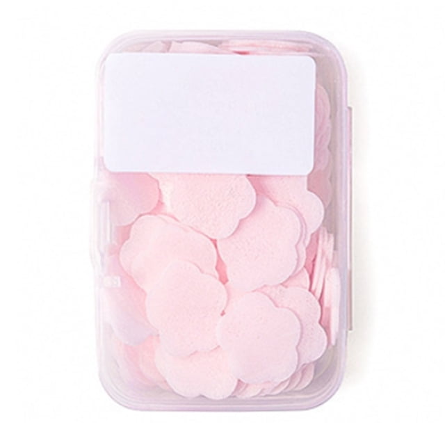 Mini Tablettes de Savon pour les Mains Portables - Feuilles de Savon Acide pour Voyage - Tablettes de Lavage des Mains Jetables Quantitatives Solides pour Extérieur/hôtel/camping Randonnée (Ensemble de Trois Boîtes)